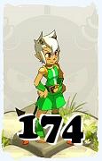 A Dofus character, Enutrof-Air, by level 174