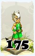 Un personnage du jeu Dofus, Iop-Air, au niveau 175