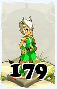 Un personnage du jeu Dofus, Crâ-Air, au niveau 179