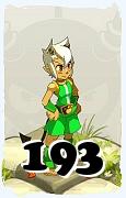 Un personaggio del gioco Dofus, Osamodas-Aria, al livello 193