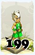 A Dofus character, Osamodas-Air, by level 199