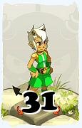 A Dofus character, Osamodas-Air, by level 31