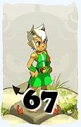 A Dofus character, Osamodas-Air, by level 67