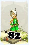 Un personnage du jeu Dofus, Osamodas-Air, au niveau 82