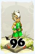 Un personnage du jeu Dofus, Sram-Air, au niveau 96