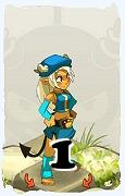 Um personagem do jogo Dofus, Iop-Ar, de nivel 1