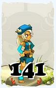 Un personaggio del gioco Dofus, Osamodas-Aria, al livello 141