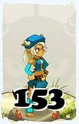 A Dofus character, Rogue-Air, by level 153