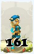 Un personaje del juego Dofus, Osamodas-Aire, de nivel 161