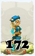 Un personnage du jeu Dofus, Ecaflip-Air, au niveau 172