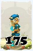 Un personnage du jeu Dofus, Enutrof-Air, au niveau 175