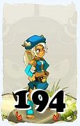 A Dofus character, Osamodas-Air, by level 194