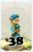 A Dofus character, Osamodas-Air, by level 38