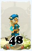 Un personnage du jeu Dofus, Osamodas-Air, au niveau 48