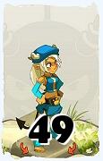 Un personaggio del gioco Dofus, Osamodas-Aria, al livello 49