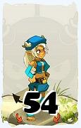 Un personaggio del gioco Dofus, Osamodas-Aria, al livello 54