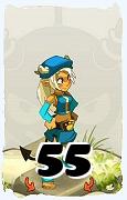 Un personaggio del gioco Dofus, Osamodas-Aria, al livello 55