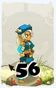 Un personnage du jeu Dofus, Osamodas-Air, au niveau 56