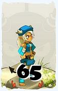 Un personnage du jeu Dofus, Osamodas-Air, au niveau 65