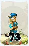 A Dofus character, Rogue-Air, by level 73