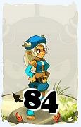 Um personagem do jogo Dofus, Osamodas-Ar, de nivel 84