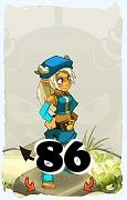 Um personagem do jogo Dofus, Osamodas-Ar, de nivel 86