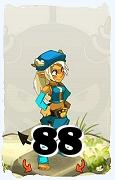 Un personnage du jeu Dofus, Sadida-Air, au niveau 88