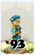 Um personagem do jogo Dofus, Iop-Ar, de nivel 93