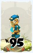 Un personnage du jeu Dofus, Osamodas-Air, au niveau 95