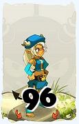 Un personaggio del gioco Dofus, Osamodas-Aria, al livello 96