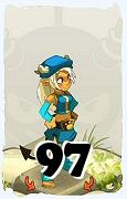 Un personnage du jeu Dofus, Zobal-Air, au niveau 97