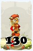 Un personnage du jeu Dofus, Osamodas-Air, au niveau 130