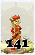 Un personaggio del gioco Dofus, Osamodas-Aria, al livello 141