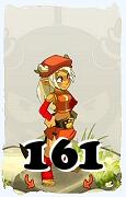 Un personnage du jeu Dofus, Osamodas-Air, au niveau 161