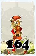 Un personaje del juego Dofus, Pandawa-Aire, de nivel 164