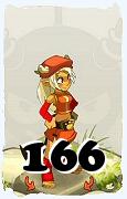 Um personagem do jogo Dofus, Osamodas-Ar, de nivel 166