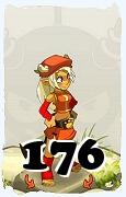 Um personagem do jogo Dofus, Osamodas-Ar, de nivel 176