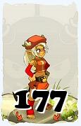 Un personaggio del gioco Dofus, Osamodas-Aria, al livello 177