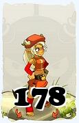 Un personnage du jeu Dofus, Osamodas-Air, au niveau 178