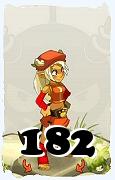 A Dofus character, Osamodas-Air, by level 182