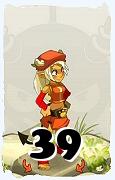 Un personaggio del gioco Dofus, Osamodas-Aria, al livello 39