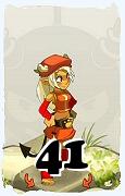 Un personaggio del gioco Dofus, Pandawa-Aria, al livello 41