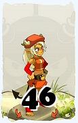 Un personnage du jeu Dofus, Osamodas-Air, au niveau 46