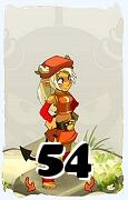 A Dofus character, Osamodas-Air, by level 54