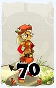 Um personagem do jogo Dofus, Osamodas-Ar, de nivel 70