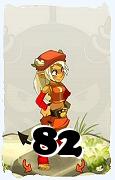 Un personaggio del gioco Dofus, Osamodas-Aria, al livello 82