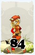 Um personagem do jogo Dofus, Osamodas-Ar, de nivel 84