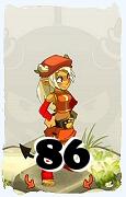 Un personaggio del gioco Dofus, Osamodas-Aria, al livello 86