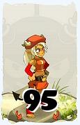 Un personnage du jeu Dofus, Osamodas-Air, au niveau 95