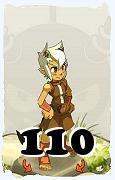 Un personaggio del gioco Dofus, Osamodas-Aria, al livello 110